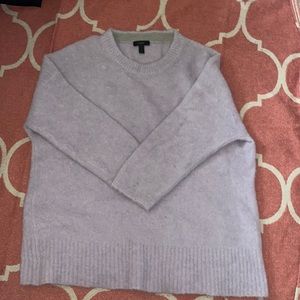 Lavender J.Crew Fuzzy Sweater